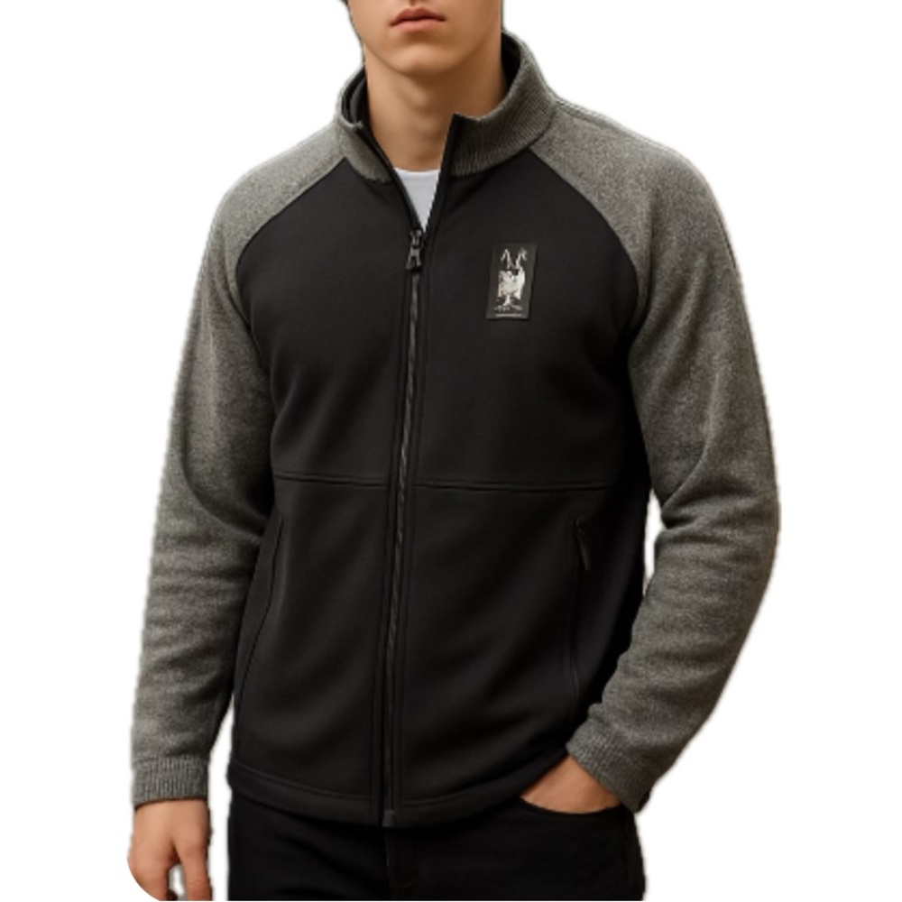 Spyder Speed Fleece Lined Full Zip Up Jacket, XL